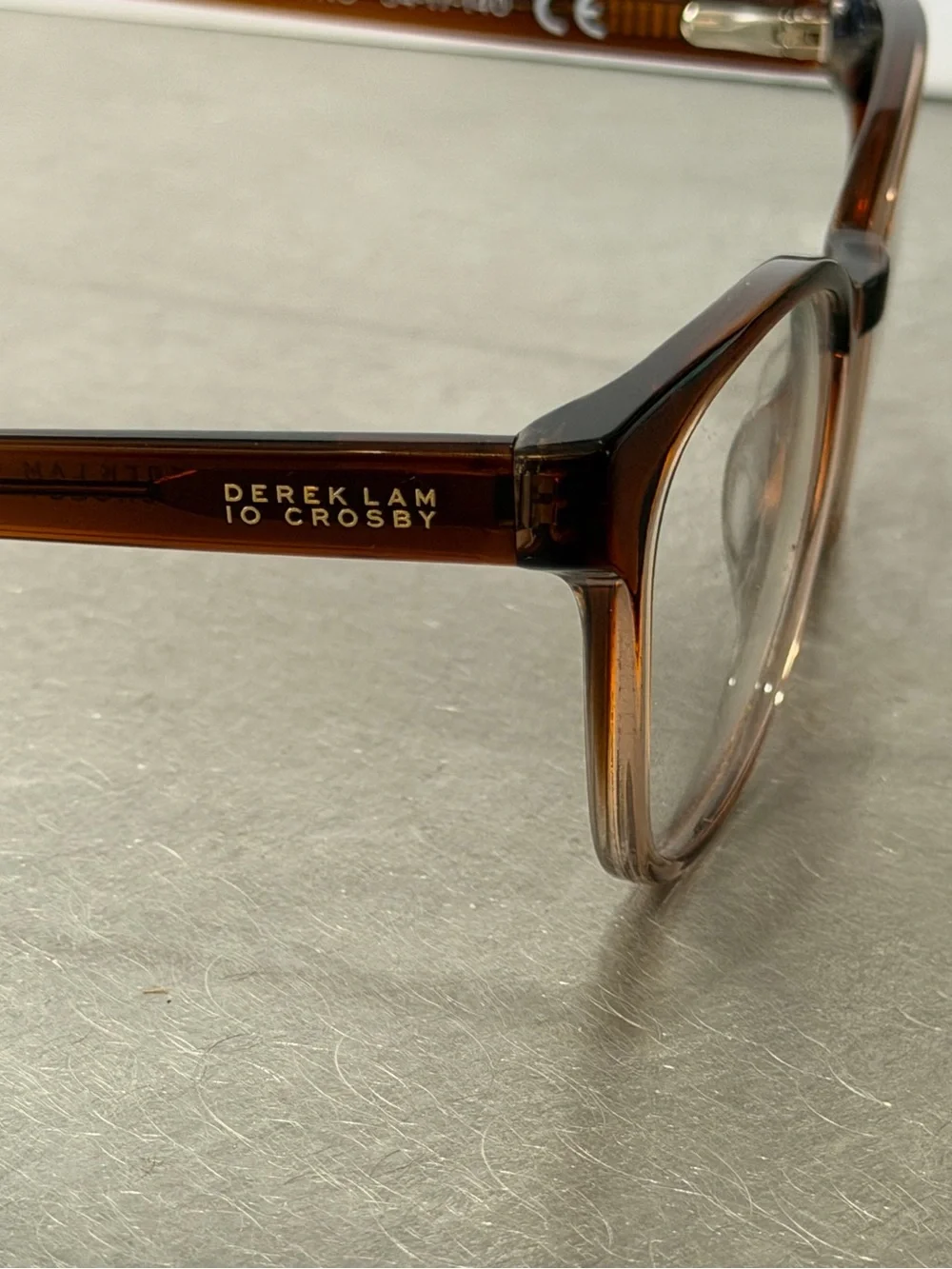 10 Crosby Derek Lam Brown gradient Women's AMIA Glasses 54-17-140, NWT